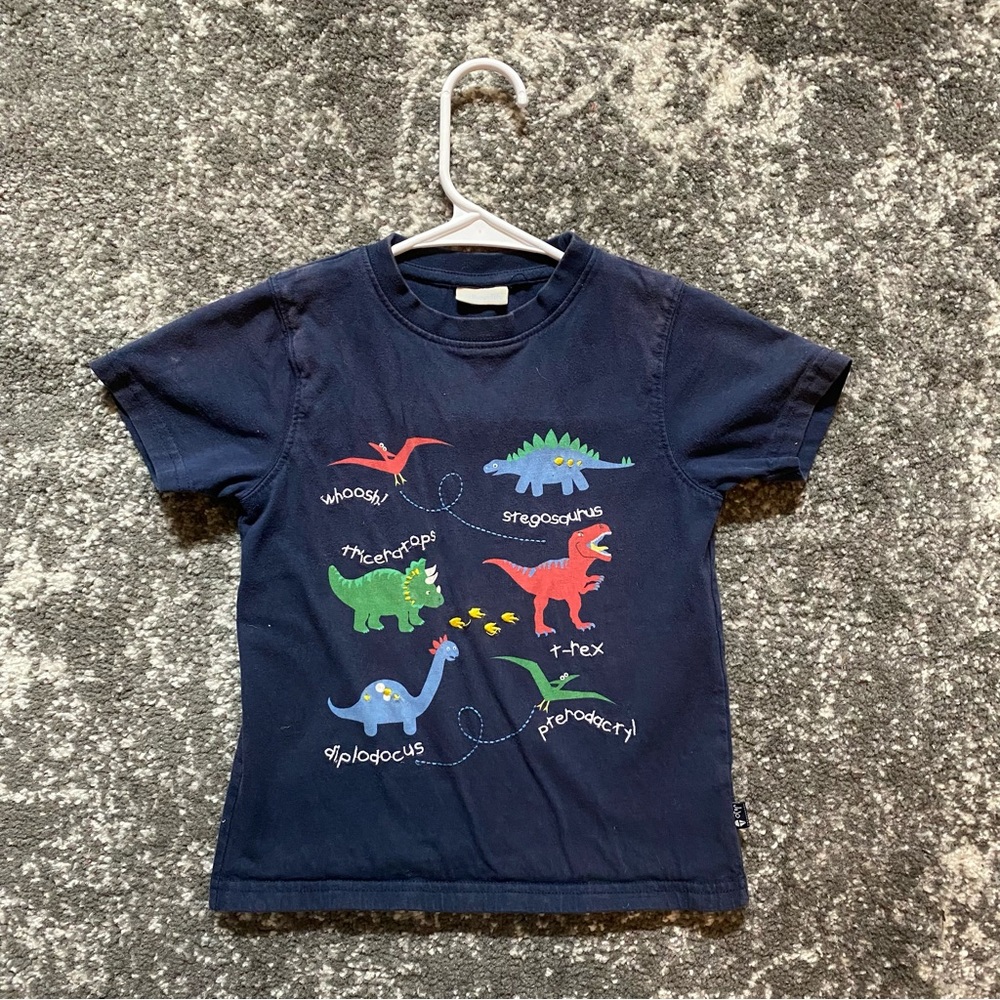Jo Jo Mayan Bébé Dinosaur w/ names Boys XS short sleeve T Shirt